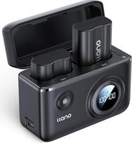 llano EN-EL15c EN-EL15a EN-EL15b Fotoaparato baterijų įkroviklio rinkinys, suderinamas su Nikon Zf/Z5/Z6/Z7/Z8/D7500/D780/D850/D500/D610, 2 pakuotės 2400 mAh baterijų, išmanusis skaitmeninis ekranas, magnetinis dangtelis