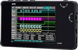 Loginis analizatorius LA104 Pocket Size Portable SPI I2C UART 100/S Maksimalus procentinis greitis