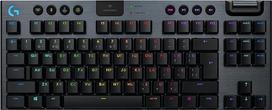 LOGITECH - Priedai G915 TKL Lightspeed WRLS RGB MECH.G KB - Carbon - PTG MEDITER
