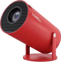 LQWELL® projektorius Mini projektorius Palaiko "WiFi" 5G BT5.0 su 11.0 "Android" OS Automatinis trikampio ištaisymas 220 laipsnių kampas 130 colių ekranas telefonui/PC/Lap/Xbox/Stick, 4K namų kinas, HDMI raudona