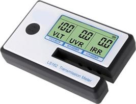 LS162 atspalvių matuoklis Saulės plėvelės perdavimo matuoklis VLT UV atmetimo testeris LS162