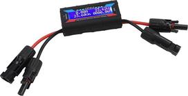 Luftfahrt-Leistungsmesser, 150 A, 200 A, hochpräzise, mit LCD-Display mit Hintergrundbeleleuchtung, für Spannung, Strom, Watt-Stundenmessung (150 A)