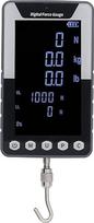 Luqeeg 10N skaitmeniniai jėgos matuokliai, "Push Pull Gauges" dinamometras, įtampos testerio apvalkalo matuoklis, nešiojamasis jėgos matuoklis, skirtas mokykliniams mechanikos eksperimentams (ES kištukas)