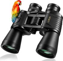 LUXUN 10 x 50 žiūronai suaugusiesiems, žiūronai su silpno apšvietimo naktinio matymo funkcija, BAK4 prizmės HD, skirti medžioklei lauke, žygiams, safariui ir paukščių stebėjimui