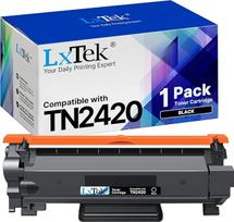 LxTek TN2420 Tonerkartuschen kompatibel für Brother TN-2420 TN2410 für MFC-L2710DW MFC-L2710DN HL L2350DW HL-L2310D HL-L2310D DCP-L2530DW DCP-L2510D MFC-L2730DW HL-L2375DW(1 Schwarz) Drucken, Scan, Cop. Y
