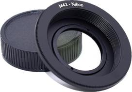 M42 (42 mm) varžtinio tvirtinimo objektyvas, suderinamas su NIK F SLR fotoaparatais D90 D780 D3000 D3100 D3200 D3300 D3400 D5000 (iš m42 į Nik(Ai) su stiklo keitikliu)