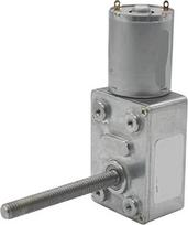 M6 x 50 mm lange Achse Schneckengetriebemotor DC 6V 12 24 V 3 U/min