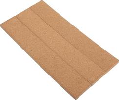 MAGICLULU Pack of 3 Cork Strips Self-Adhesive Cork Strips for Pin Board Wall Decoration Natural Dimensionally Stable Cork Strips with Adhesive Backing for Office and Home