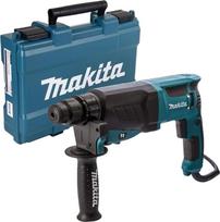 Makita HR2630 230 V SDS Plus 26 mm sukamasis plaktukas, 800 W, 240 V, mėlynas, sidabrinis