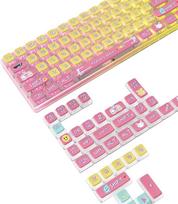 MAMBASNAKE 120 klavišų rinkinys, ASA profilis, PBT spalvų sublimacija, ANSI JAV išdėstymas, skirtas TKL 61 68 87 87 98 104 108 mechaninei klaviatūrai, suderinamas su "Cherry MX Gateron Otemu Kailh" jungikliu
