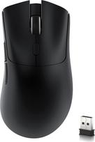 MAMBASNAKE × Attack Shark R1 59g Lengva trirežimė belaidė žaidimų pelė, 2,4 GHz / Bluetooth / laidinė jungtis, 5 programuojami mygtukai, 6 reguliuojami DPI iki 18 000, PixArt PAW3311- juoda