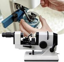Manuelles Lensometer, Messgerät für digitale Linsen, Fokometer, mit prismatischem Ausgleichsgerät, für optometrische Labors