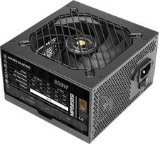 MARSGAMING MPB850SI, kompiuterio ATX maitinimo šaltinis 850 W, "80Plus Bronze" 230 V, 90 % efektyvumas, "SI Extreme Silence" ventiliatorius su varine šerdimi, AI2-RPM, DC-DC ir SMD technologijos, juodas
