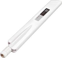 Maršrutizatoriaus 5G SMA antena, 18Dbi didelio stiprumo Gsm/Gprs/5G/4G/3G/2G/Nb-Lot universali SMA visakryptė visos juostos antena maršrutizatoriui, DTU belaidžiam stebėjimui (balta)