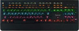 Mechaninė klaviatūra kompiuteriniams žaidėjams ir darbui, QWERTY išdėstymas