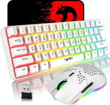 Mechaninė žaidimų belaidė klaviatūra Bluetooth 5.0/2.4G USB dvigubo režimo 2200mAh RGB LED apšvietimas Kompaktiškas pilnas anti-ghosting klavišas Belaidė žaidimų pelė 750mAh Lengva