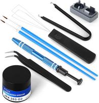 Mechaninės klaviatūros tepalo rinkinys JRX 205G0 0,53oz/15g, MX Kailh Gateron jungiklio jungiklio jungiklis, klaviatūros įrankiai su klavišų dangtelio ištraukikliu