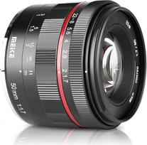 MEIKE MK-50MM F/1.7 pagrindinis objektyvas, suderinamas su "Fujifilm" fotoaparatais, pvz., X-T1 X-T2 X-T2 X-T100 X-T20