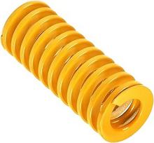 Metalinės spyruoklės, suspaudimo spyruoklės, 20 mm OD 10 mm ID 50 mm ilgio, spiralinio štampavimo lengvos apkrovos suspaudimo spyruoklė, skirta mechaninei įrangai, 3D spausdintuvų priedams, mėlynos spalvos, 1 vnt. (Raudona)