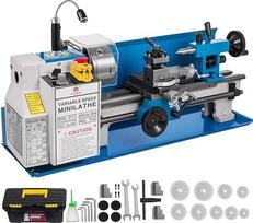 Metalo tekinimo staklės 2500 aps/min tekinimo staklės 550W tekinimo staklės tikslumo stendinės tekinimo staklės 7 x 14 colių