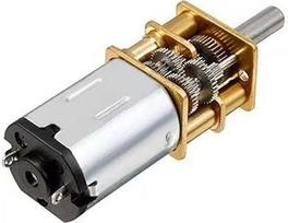 Metalo variklis GA12-N20 DC 3V 6 12, 30 apsisukimų per minutę 50 60 100 150 150 200 300 600 1000 (150 apsisukimų per minutę-12v)