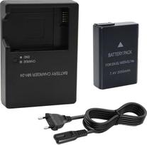 MH-24 akumuliatoriaus įkroviklis ir EN-EL14 EN-EL14a akumuliatoriaus paketas 2050 mAh, suderinamas su Nikon D3100 D3200 D3300 D3400 D3500 D5100 D5200 D5300 D5500 D5600 DF Coolpix P7 000 P7100 P7700 P7800 fotoaparatais