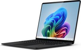 Microsoft Surface Laptop | Copilot+ PC | 13,8 colių jutiklinis ekranas | Snapdragon X Elite (12 branduolių) | 16GB RAM | 512GB SSD | 7-oji versija | Juoda