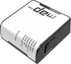 MikroTik mAP black, white Ethernet, palaiko maitinimą per šį prievadą (PoE).