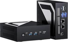 Mini kompiuteris AMD Ryzen AI 9 HX 370 (12 branduolių | 80 viršūnių | Radeon 890M), "Win-11 Pro", 32G DDR5, 2T PCIE4.0 SSD mini žaidimų stalinis kompiuteris, dvigubas 2,5G LAN, Oculink/USB 4.0/Triple Display 8K/WiFi7