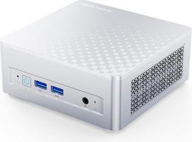Mini kompiuteris MINIS FORUM M1 Plus, "Core i5-12600H" procesorius (12C/16T iki 4,5 GHz) ir "Intel Iris Xe" grafika, 32GB DDR5/512GB SSD, HDMI/DP/USB4, 2 x 2,5G RJ45, USB3.2 Gen2 x 2, USB2.0 x 2, "Wi-Fi 6e", BT5 .2