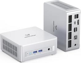 Mini kompiuteris MINIS FORUM UM880 Plus, AMD Ryzen 7 8845HS (8C/16T, iki 5,1 GHz), 16GB DDR5-RAM, 512GB B SSD, "Radeon 780M" grafika, OCuLink, trigubas ekranas, 8K @ 60 Hz, 5 x USB prievadas, "Wifi6e