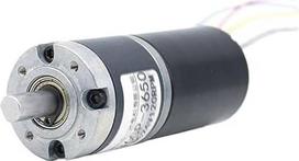 Mini-Gleichstrommotor BLDC 36 mm, 12 V/24 V, Planetengetriebemotor (Variklis ir valdiklis, 58R-24V 8MM AXIS)