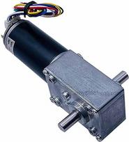 Mini-Gleichstromrohrmotor, Reduzierstück für Schneckengewinde, rechtwinklig, geräuscharm, Doppelachse, 12 V/24 V (Tik variklis, 16R-24V)