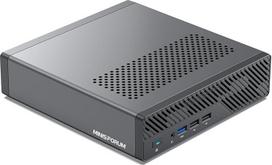 MINIS FORUM mini kompiuterinė darbo stotis MS-A1, AMD Ryzen 9 9950X (Zen 5, 16 branduolių/32 gijų, iki 5,7 GHz), OCuLink, dvigubas 2,5G LAN, 4X M.2 PCIe, HDMI/DP/USB-C, "Barebone" (be RAM/SSD)