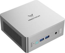 MINIS FORUM mini kompiuteris UM870 Slim, AMD Ryzen 7 8745H 8C/16T iki 4,9 GHz, "Barebone" versija be DDR5/PCIe4.0 SSD/OS, AMD Radeon 780M vaizdo plokštė, HDMI/USB 4/DP, RJ45 2.5G, WiFi, BT