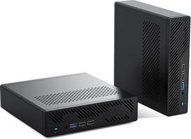 MINIS FORUM MS-01 mini kompiuteris, "Core i9-13900H" 14 branduolių/20 gijų procesorius iki 5,4 GHz, "Barebone" be DDR5/PCIE SSD/OS, mini stalinis kompiuteris, HDMI/2 x USB4, 10G SFP+ prievadas ×2,2,5G RJ45x2
