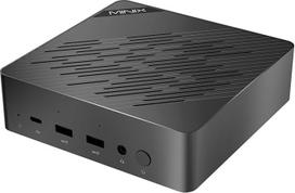 MINIX EU715-AI mini kompiuteris, "Intel Core Ultra 7 155H" 32GB DDR5 1TB PCIe 4 SSD mini stalinis kompiuteris/AI Boost/8K/Dual 2.5G/WiFi 6E/Quad Display "Windows 11 Pro" mini kompiuteris, skirtas žaidimams, verslui, biurui