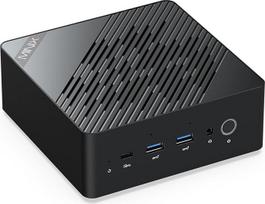 MINIX ER937-AI mini kompiuteris, AMD Ryzen AI 9 HX 370 (12C/24T, iki 5,1 GHz), "Radeon 890M", 32GB DDR5 5600, 1 TB PCIe 4.0 SSD, "Wi-Fi 7", dvigubas 2,5G LAN, keturialypis 8K išvesties AI stalinis kompiuteris žaidimams, verslui, kūrybai