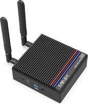 MINIX Z150-0dB Mini kompiuteris be ventiliatoriaus, "Intel N150", 16GB DDR4, 512GB M.2 PCIe Gen3 x 4 NVMe SSD mini stalinis kompiuteris, 4K dvigubas ekranas/2.5G LAN/USB3.2/USB-C/Vesa laikiklis/Automatinis įjungimas biurui ir verslui