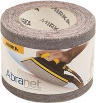 Mirka Abranet 545BQ001123R Šlifavimo ritinys su tinkleliu 93 mm x 10 m / grūdėtumas P120 / 1 ritinys / skirtas medienai, lakui, lakui, plastikui šlifuoti