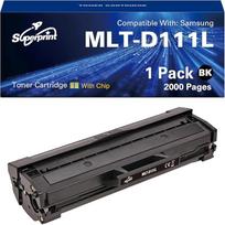 MLT-D111L juodas toneris, suderinamas su "Samsung" D111L MLT-D111L D111S MLT-D111S didelis, skirtas "Samsung Xpress SL-M2020 2020W 2022FW 2022W 2070FW 2070W" (didelis, 1 pakuotė)