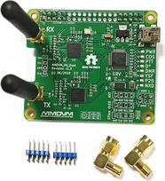 MMDVM Hotspot Dual Hat V1.3 laikiklis P25 DMR YSF NXDN DMR lizdas 1 + lizdas 2, skirtas Raspberry Pi su USB prievadu (be OLED)
