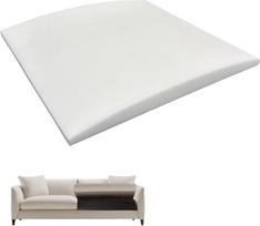 Möbelsitz-Reparaturschaum - keturkampė kišenė lovoms, sofoms, sofoms, vidiniam kambariui, didesnis komfortas (balta, 70 * 70 * 5 cm)