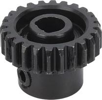 MOD 0.8 krumpliaračio 24 dantų 6 mm D skylė Pramoninių robotų / CNC mašinų plieninio D veleno įrangos 4303-1006 - 0024 pakaitalas