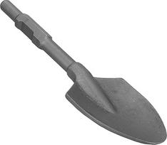 Molis Scoop Bit, Standartinis molio kastuvas, Molis Scoop Bit, Griovimo plaktukas, Kasimo įrankis, 40CR plieno kasimo betono