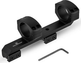 Monokulinio teleskopo montavimo žiedai 30mm 20MOA 1.55" aukšto profilio konsolinio teleskopo vieno gabalo žiedo montavimo adapteris 11mm Dovetail dvigubiems žiedams lauke