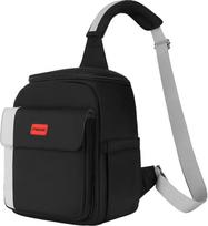 MOSISO Fotoaparato krepšys Mažas kryžminis krepšys per petį Messenger Bag DSLR/SLR/Mirrorless fotoaparatams, paminkštintas fotoaparato krepšys su priekine kišene su atvartu ir apsauga nuo lietaus, skirtas "Canon/Nikon/Sony", juodas