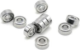 MR104ZZ Griffe Lager 4 x 10 x 4 mm, skirtas stipriam gręžimui Lab Handstück MR104 ZZ Kugellager Nagel