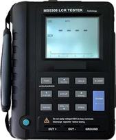 MS5308 Rankinis automatinio diapazono skaitmeninis LCR-metras Brückentest Induktivitäts-Kapazitäts-Widerstandsmessgerät 100 kHz RS232 Dual-LCD-Display