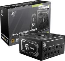 MSI MAG A1000GL PCIE5 1000W "80 Plus Gold" modulinis maitinimo šaltinis - juodas | 306-7ZP9B18-CE0